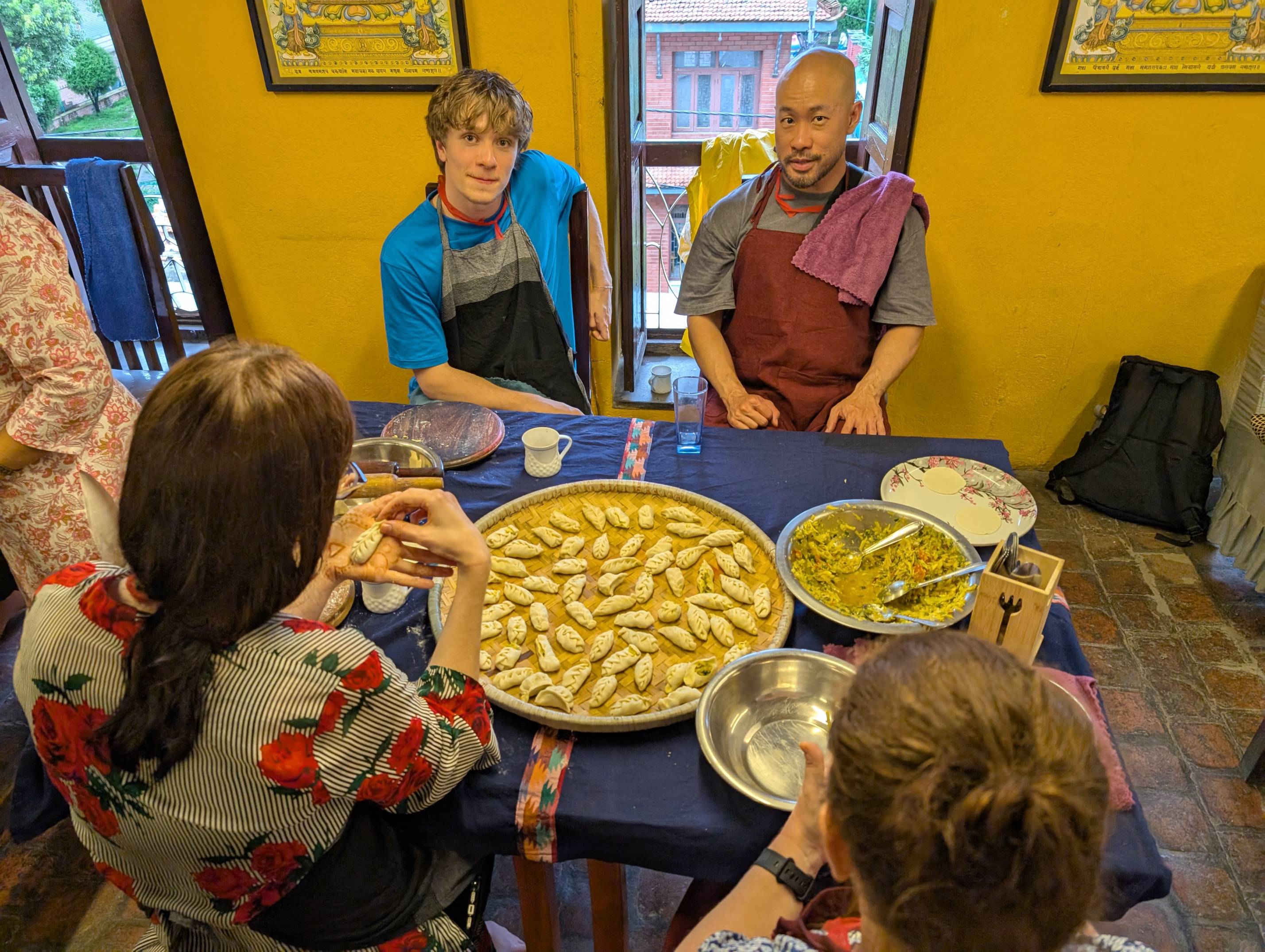 Momo Cooking Class in Patan
