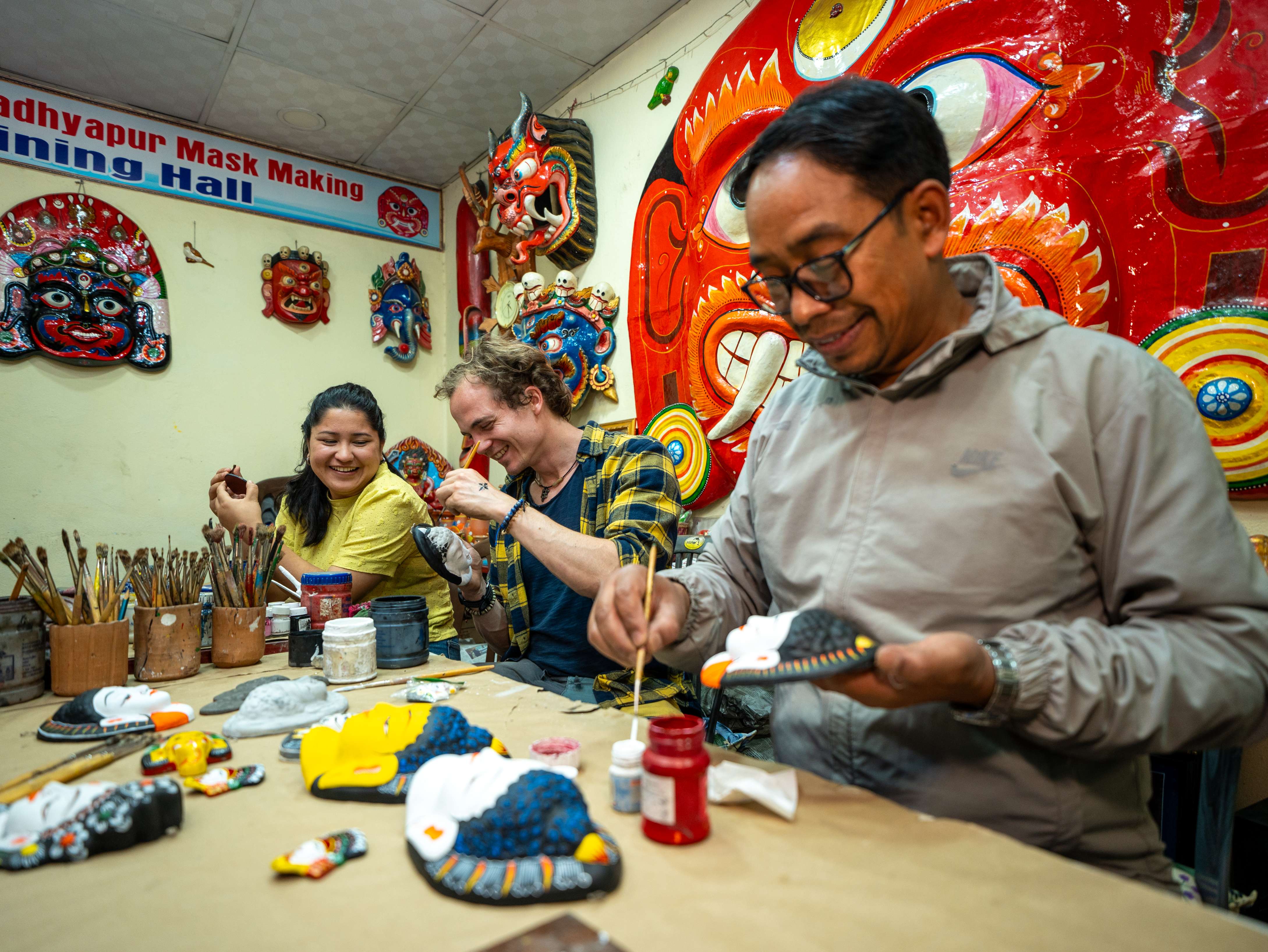 Mask Painting Workshop