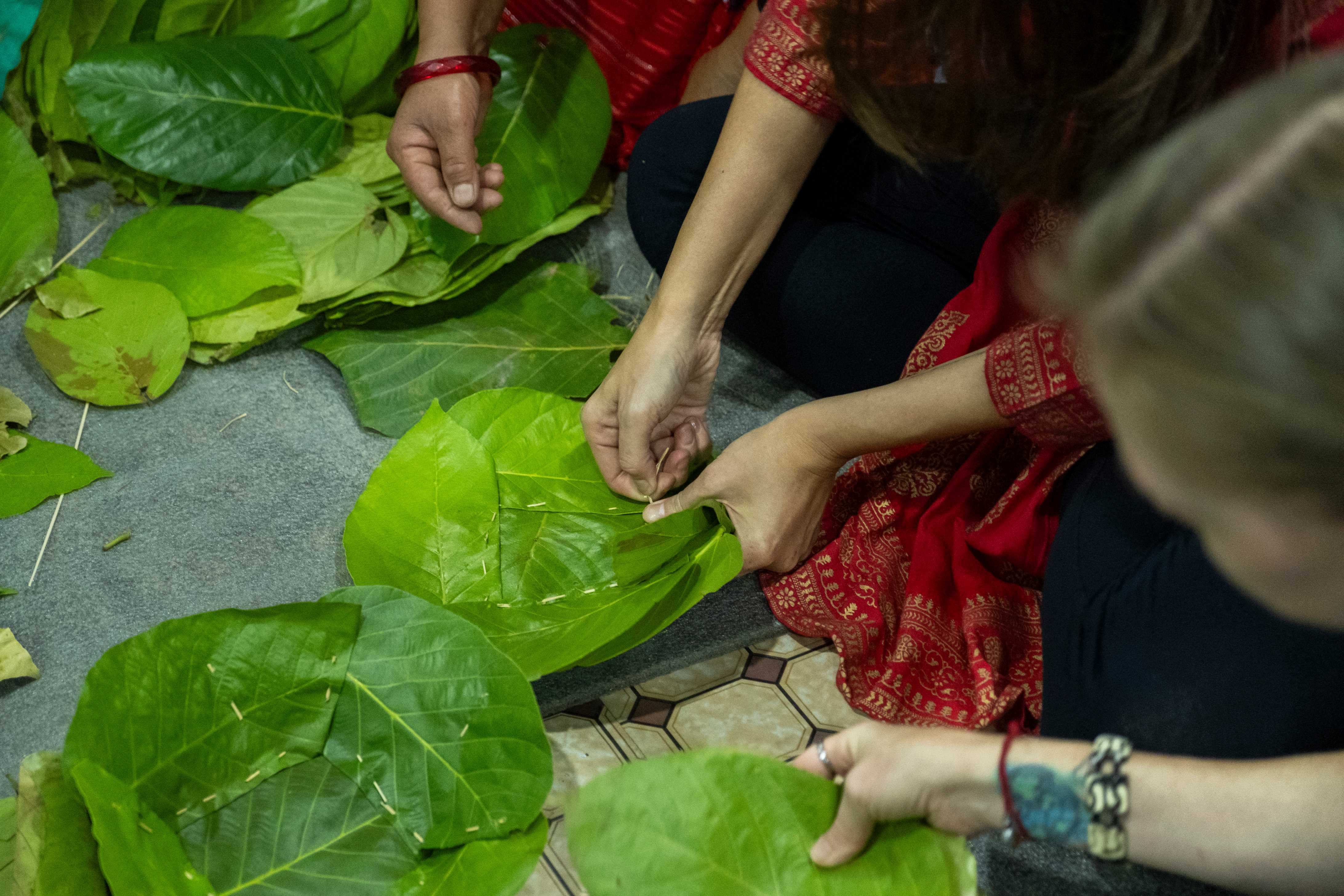 Tapari Making at Nagarkot Community Homestay