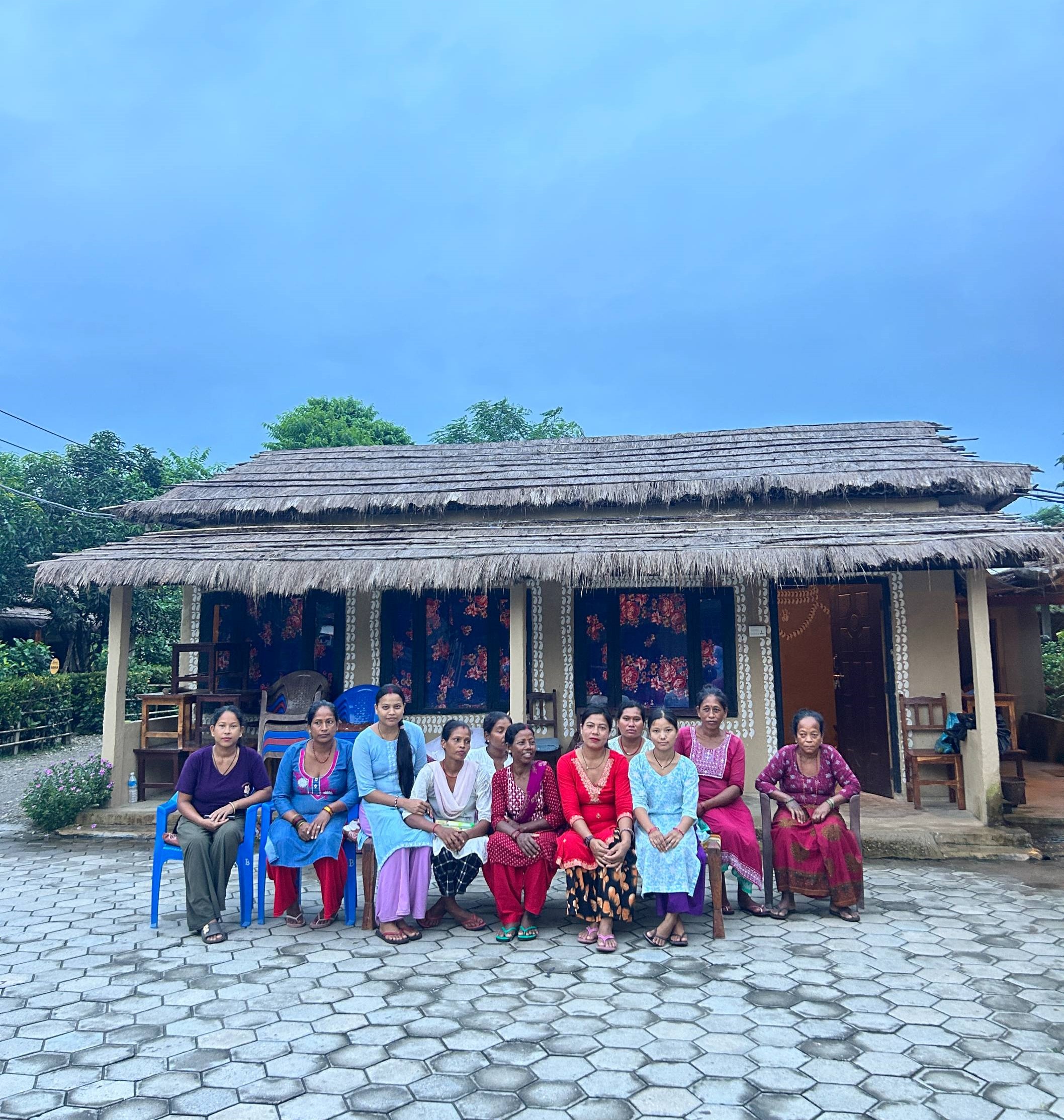 Hosts of Barauli Community Homestay