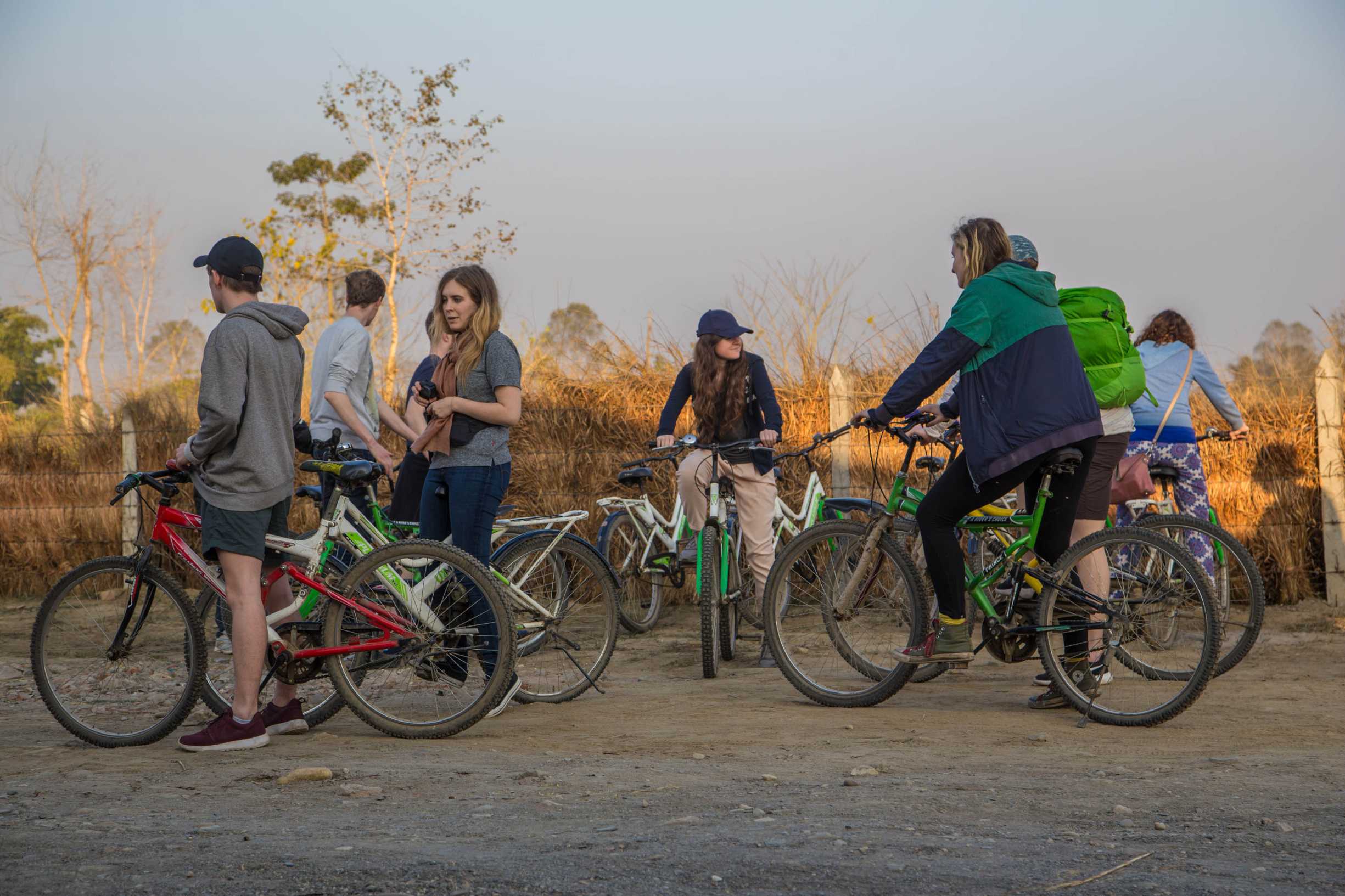 Cycling at Barauli