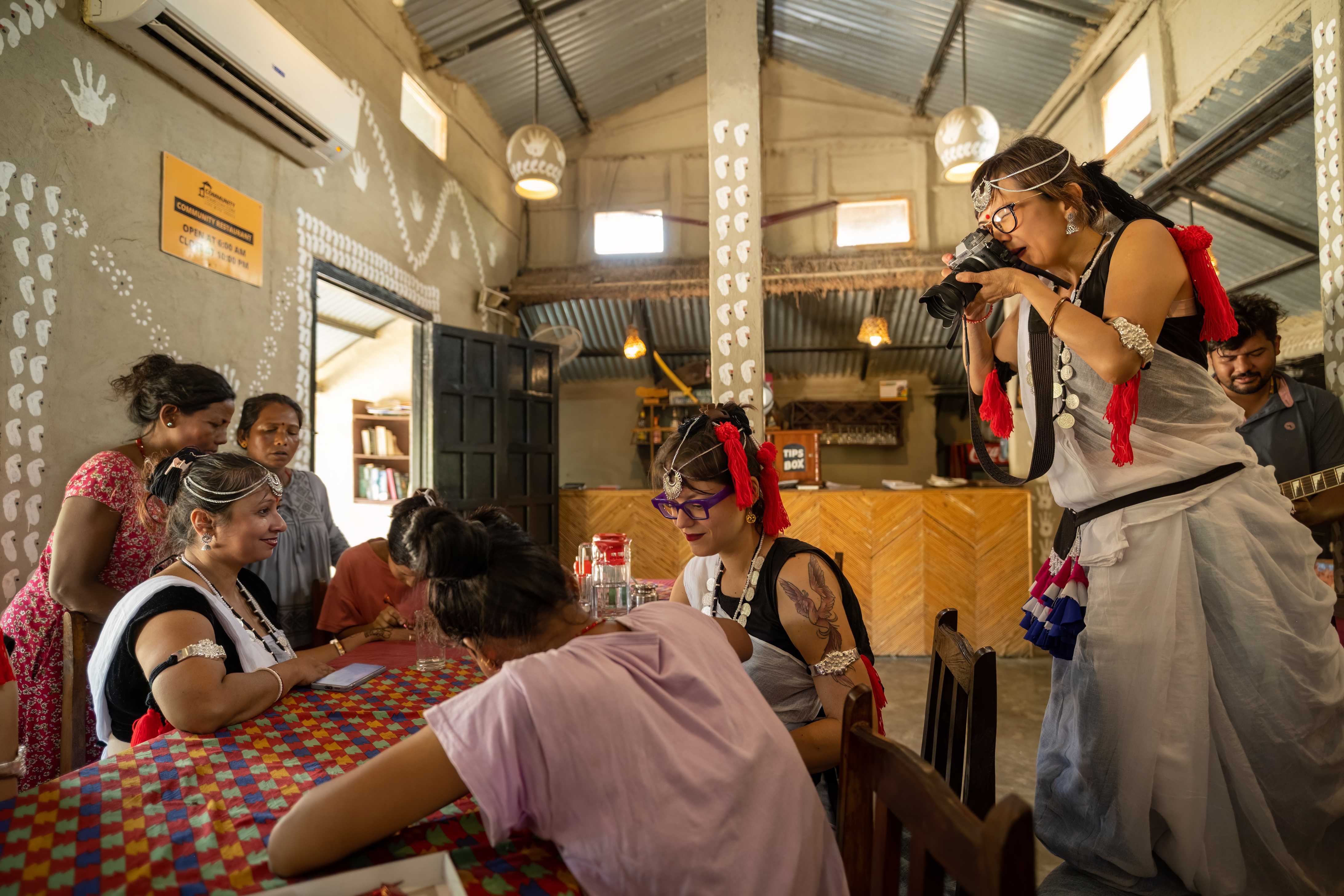 Community engagement at Barauli Community Homestay