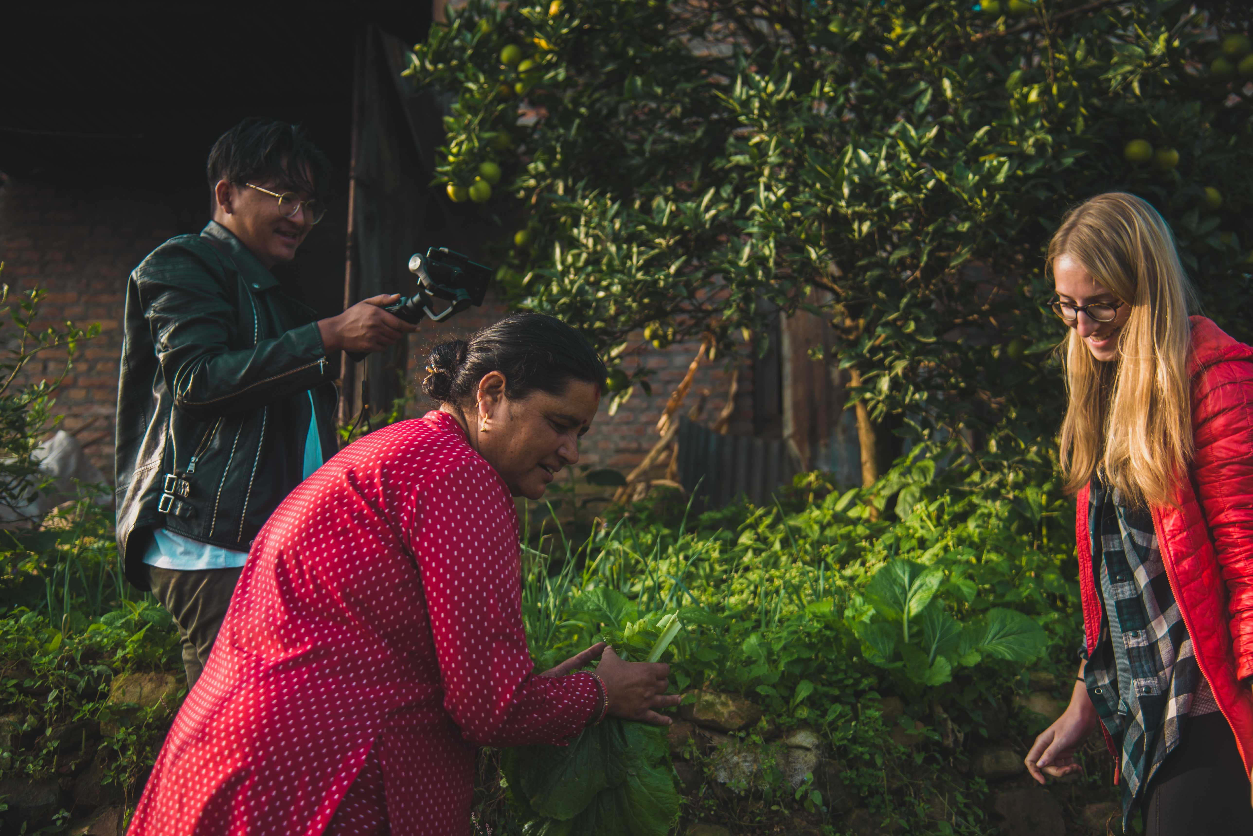 organic farming class at patlekhet