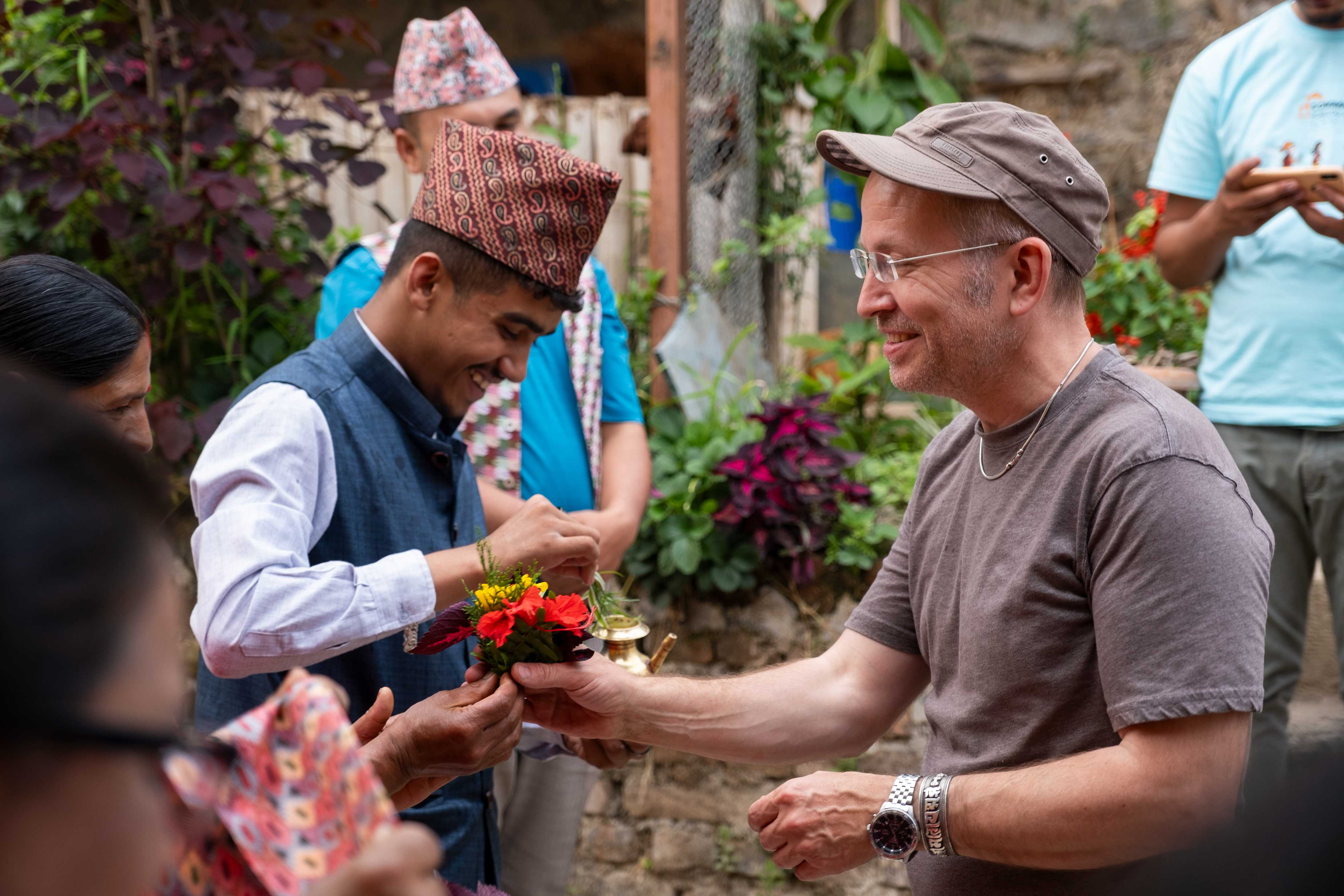 Nagarkot community homestay welcoming guests